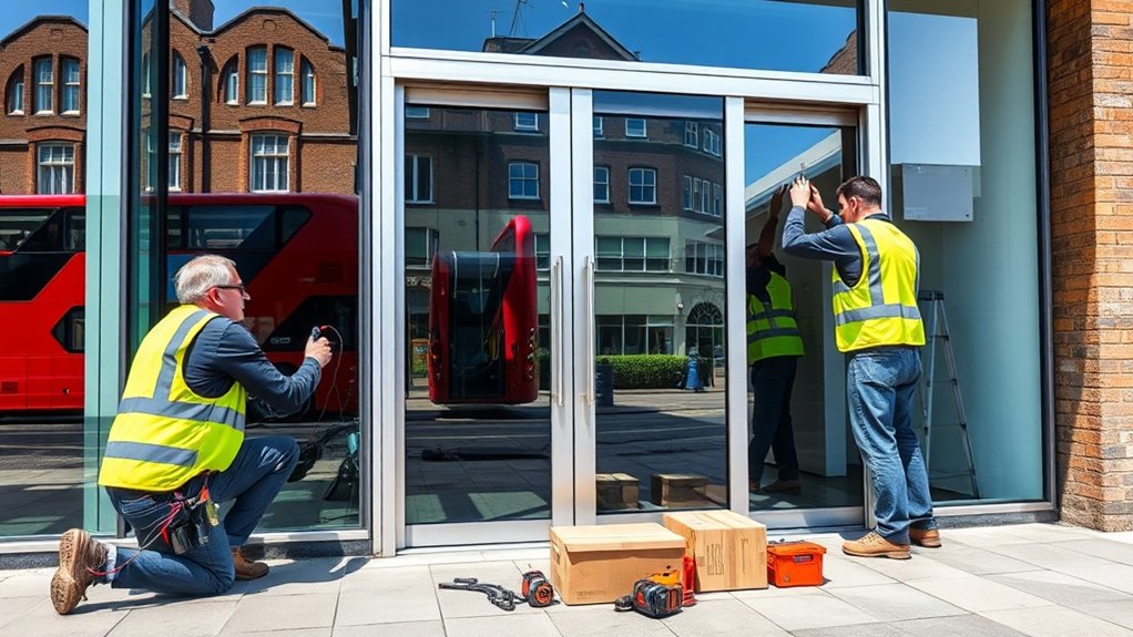 Automatic Door Installation South Woodford
