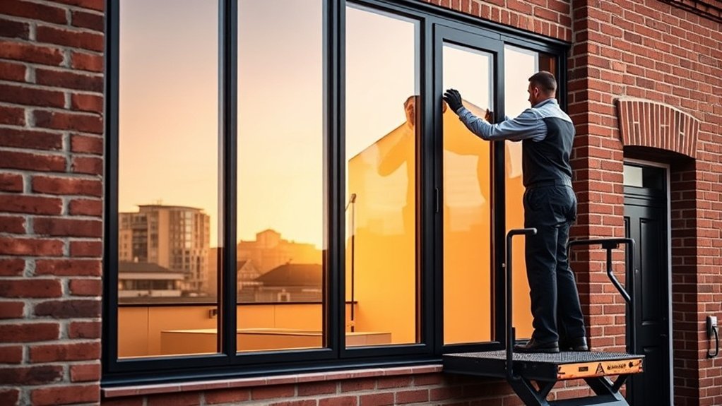 Glazier in Roding Valley